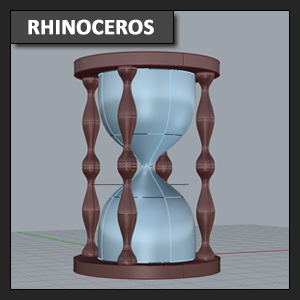 Rhinoceros Modelado: modelado de reloj de arena usando Loft