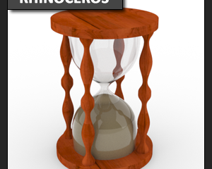 Rhinoceros Modelado: modelado de reloj de arena usando Loft parte 2