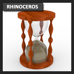 Rhinoceros Modelado: modelado de reloj de arena usando Loft parte 2