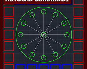 Comandos AutoCAD: el comando Array