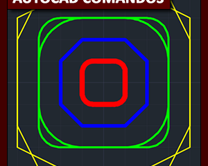 Comandos AutoCAD: comandos Fillet, Chamfer y Blend curves
